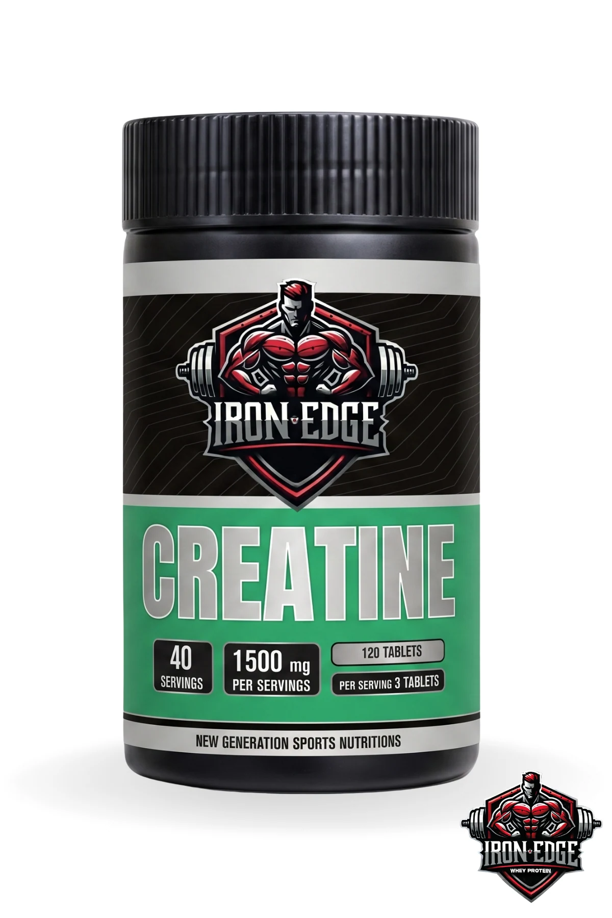 IRON EDGE Creatine 500 (Kreatin) 120 Tablet