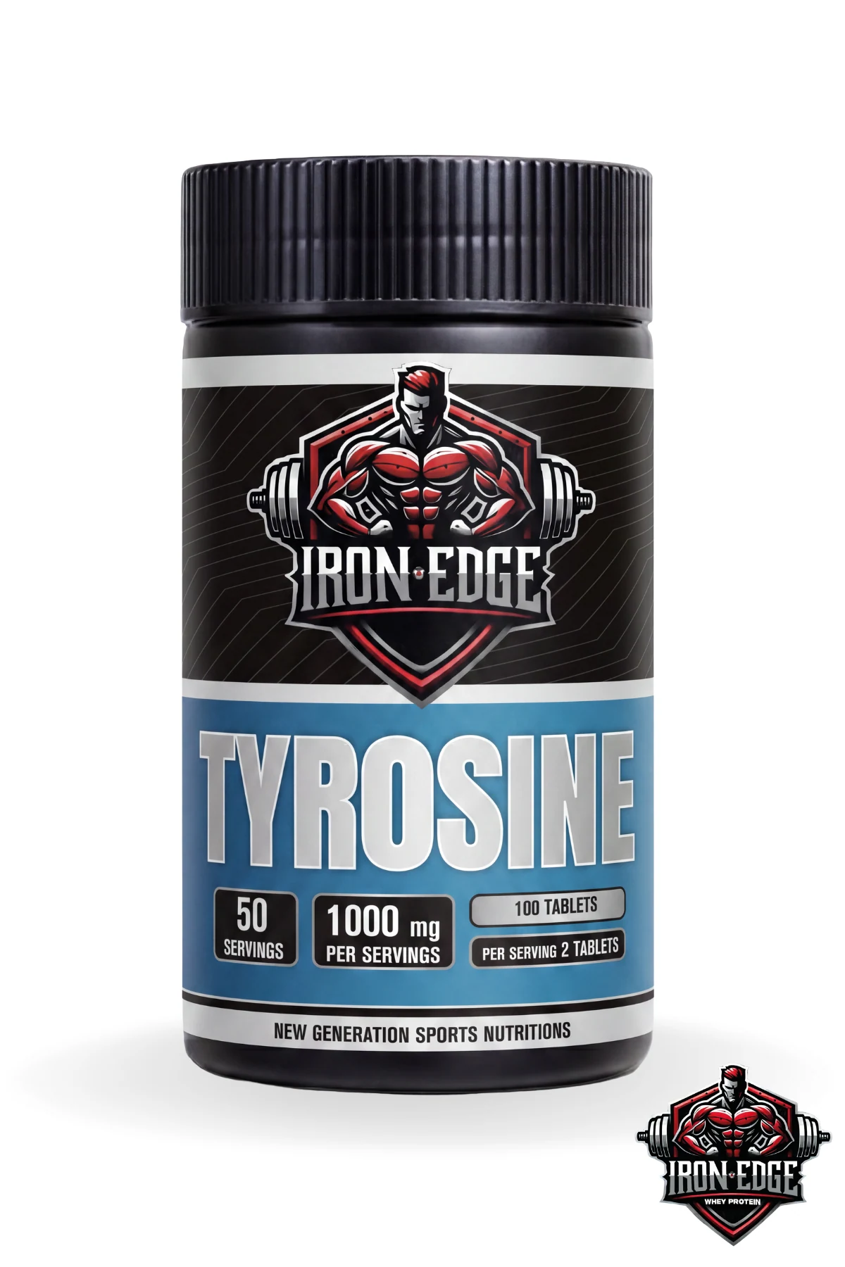 IRON EDGE L-tyrosine (TİROZİN) 500 Mg 100 Tablet